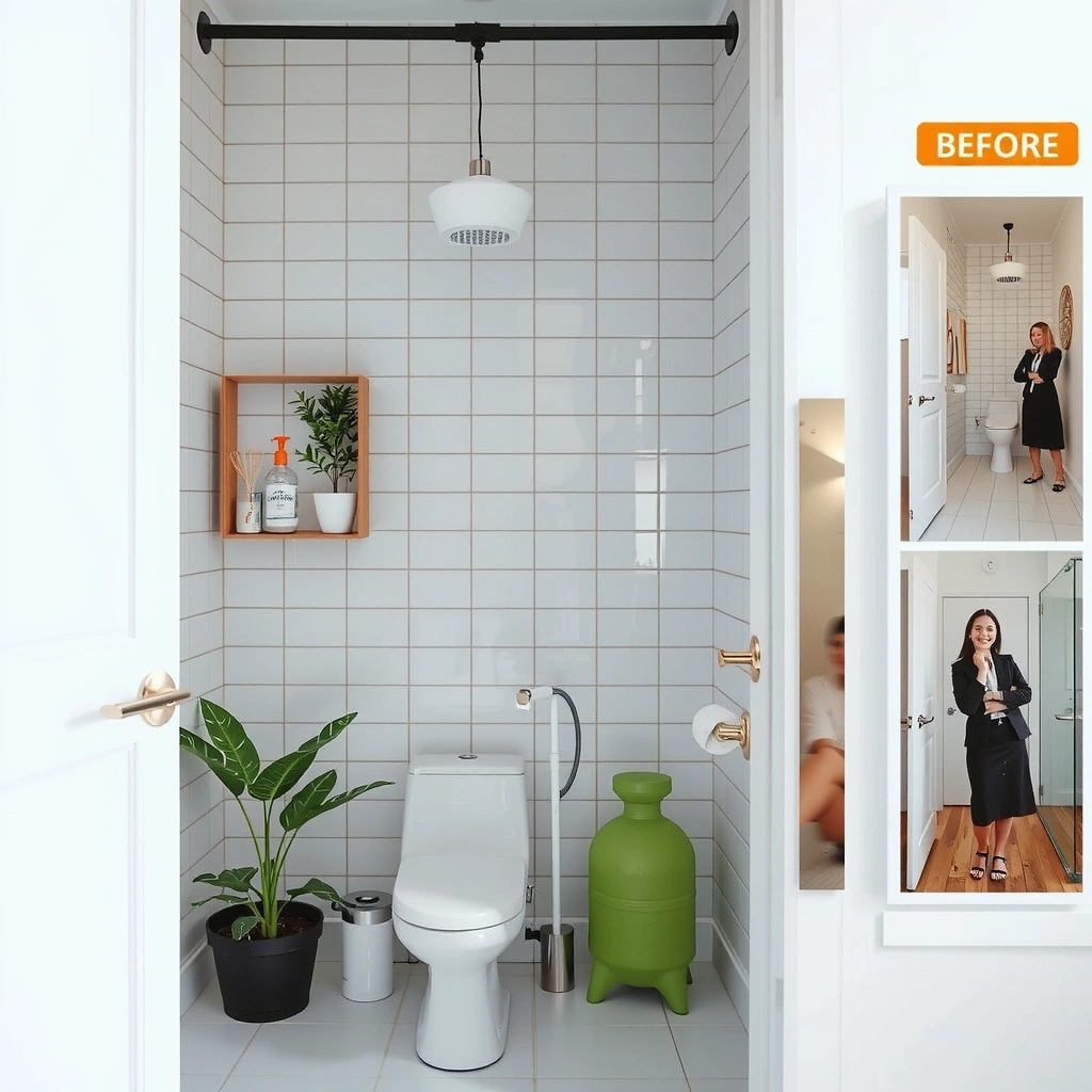 Bathroom Before Cleaning