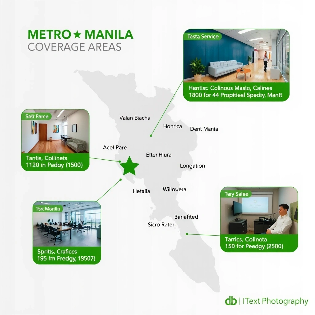 Metro Manila Service Coverage Map